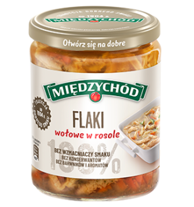 Flaki wołowe w rosole po królewsku 500 g