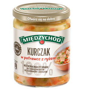 Kurczak w potrawce z ryżem 500 g